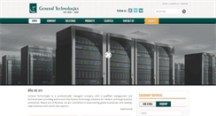 Desktop Screenshot of generaltechnologies.co.in